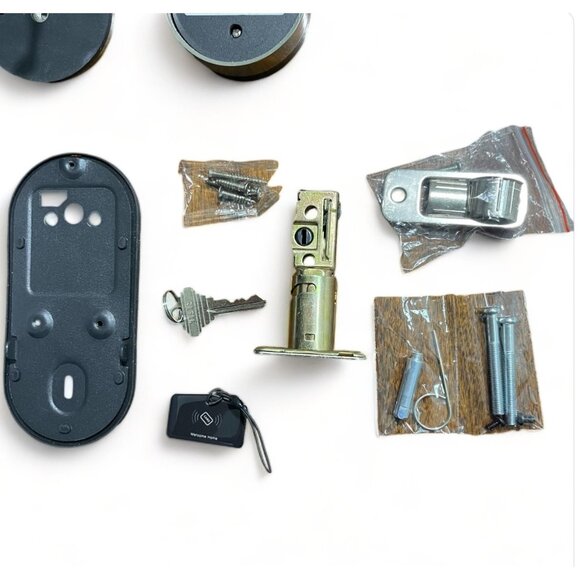 Veise RZ07 Smart Lock With Fingerprint Touchscreen Key Included - Picture 9 of 11